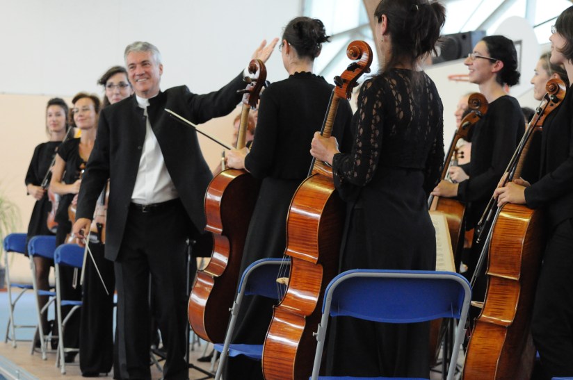 Concert inaugural de la Philharmonie des Deux mondes au Croisic le 15 septembre 2013 sous l'égide de Mme Le Maire du Croisic