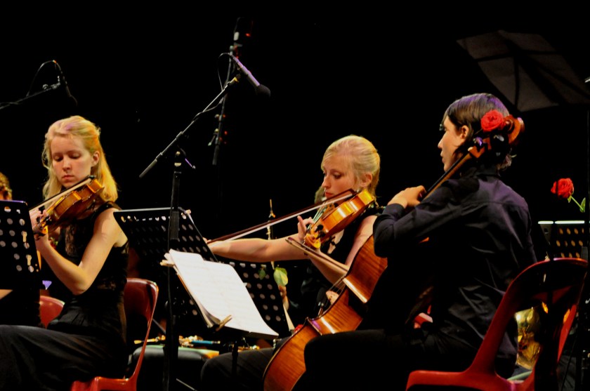 Les musiciens de l'Ensemble Instrumental de la Philharmonie des Deux Mondes